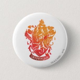 Harry Potter   Gryffindor-Wappen - geschichtet Button