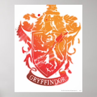 Harry Potter | Gryffindor-Wappen - geschichtet Poster