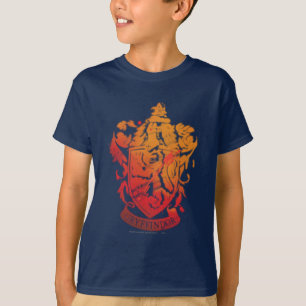 Harry Potter   Gryffindor-Wappen - gespritzt T-Shirt