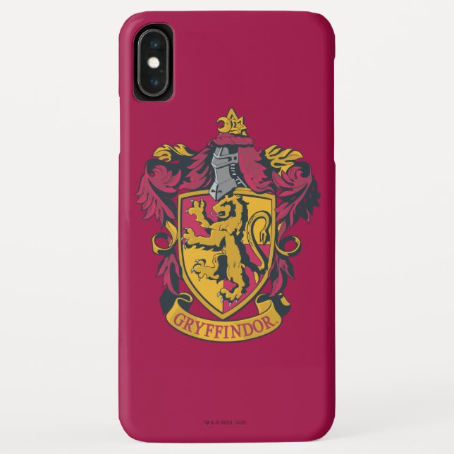 Harry Potter | Gryffindor Wappen Gold und Rot Case-Mate iPhone Hülle (Rückseite)