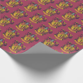 Harry Potter | Gryffindor Wappen Gold und Rot Geschenkpapier