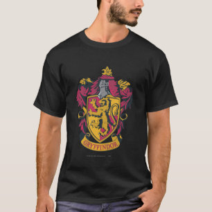 Harry Potter Gryffindor-Wappen Gold und Rot T-Shirt