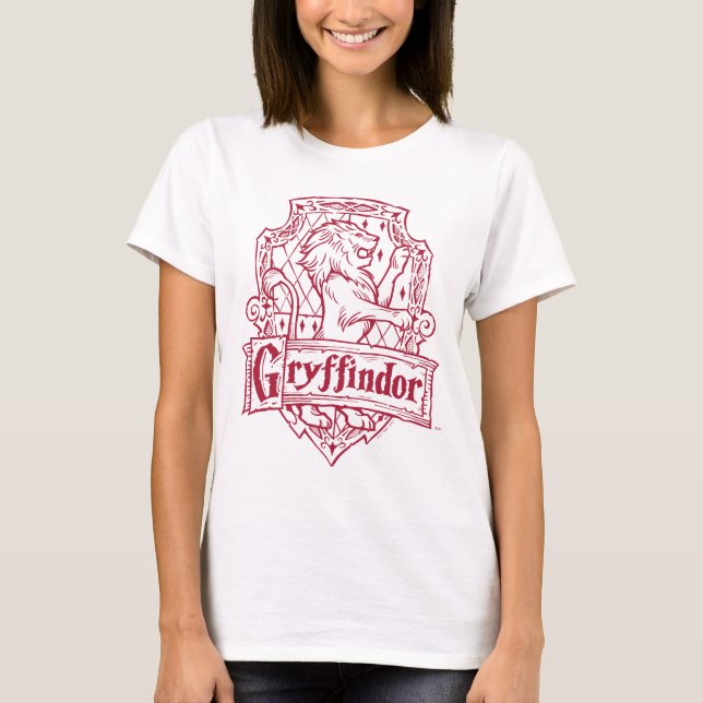 HARRY POTTER™ GRYFFINDOR™ Wappen T - Shirt (Vorderseite)