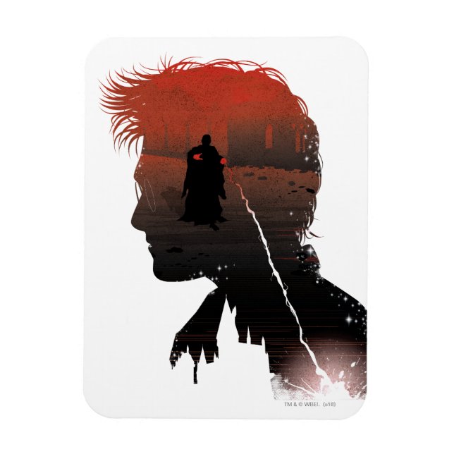 Harry Potter | Harry & Voldemort Wizard Duel Magnet (Vertikal)