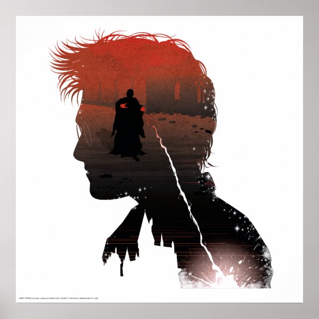 Harry Potter | Harry & Voldemort Wizard Duel Poster (Vorne)