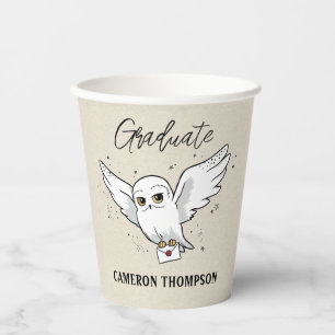 Harry Potter Hedwig Abschlussfeier Pappbecher