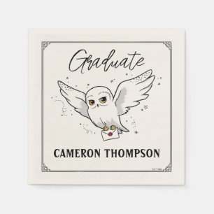 Harry Potter Hedwig Abschlussfeier Serviette