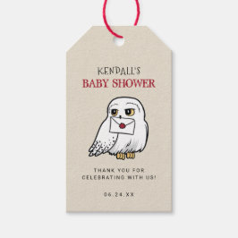 Harry Potter | Hedwig Baby Dusche Vielen Dank Geschenkanhänger