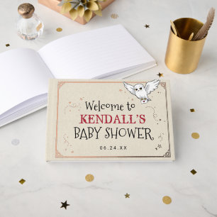 Harry Potter   Hedwig-Baby-Shower Gästebuch