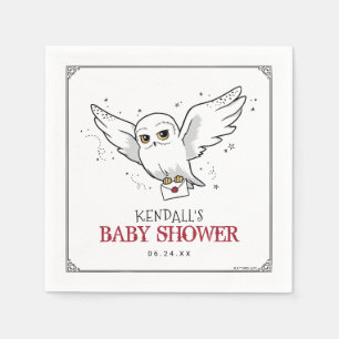 Harry Potter   Hedwig-Baby-Shower Serviette