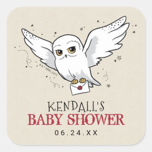 Harry Potter   Hedwig Baby ShowSquare Sticker