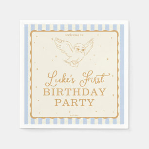 Harry Potter Hedwig Blaue Magische Geburtstag Serviette