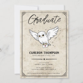 Harry Potter | Hedwig Graduierungspartei Einladung