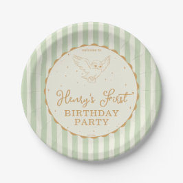 Harry Potter Hedwig Grüner Magischer Geburtstag Pappteller