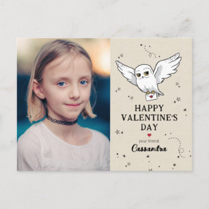 Harry Potter   Hedwig Happy Valentine's Day Postkarte