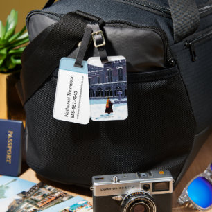 HARRY POTTER™ & Hedwig in HOGWARTS™ Hof Gepäckanhänger