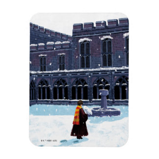 HARRY POTTER™ & Hedwig in HOGWARTS™ Hof Magnet