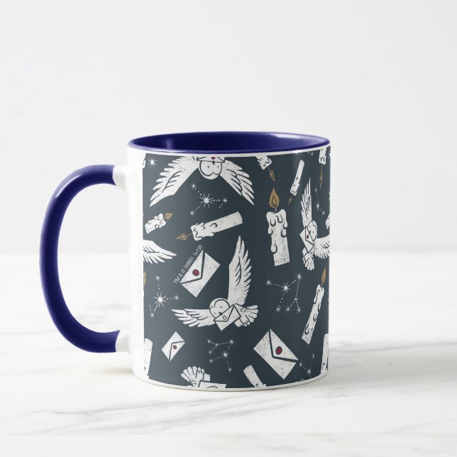 HARRY POTTER™ Hedwig liefert Briefe Muster Tasse (Links)