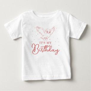 Harry Potter Hedwig Rosa Magischer Geburtstag Baby T-shirt