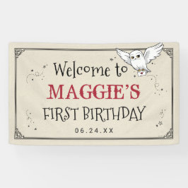 Harry Potter | Hedwig Special Delivery Birthday Banner