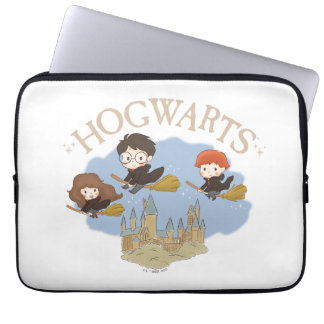 HARRY POTTER™, Hermione & Ron Fly Over HOGWARTS™ Laptopschutzhülle