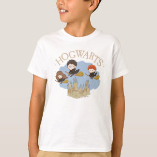 HARRY POTTER™, Hermione & Ron Fly Over HOGWARTS™ T-Shirt