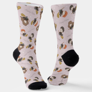 HARRY POTTER™, Hermione & Ron Flying Pattern Socken