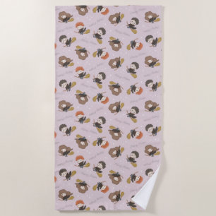 HARRY POTTER™, Hermione & Ron Flying Pattern Strandtuch