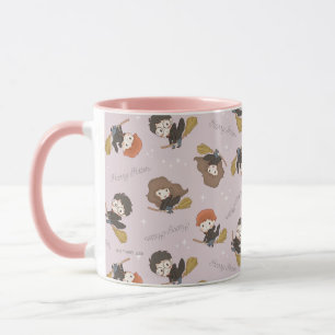 HARRY POTTER™, Hermione & Ron Flying Pattern Tasse