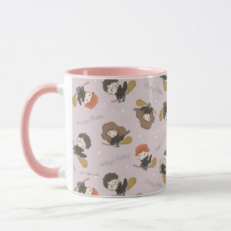 HARRY POTTER™, Hermione & Ron Flying Pattern Tasse