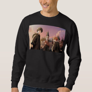 HARRY POTTER™ Hermione & Ron HOGWARTS™ Anime-Szene Sweatshirt
