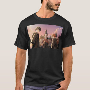 HARRY POTTER™ Hermione & Ron HOGWARTS™ Anime-Szene T-Shirt