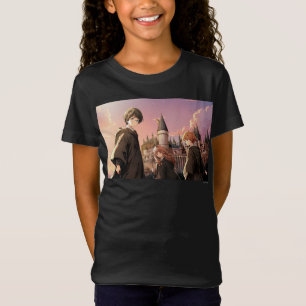 HARRY POTTER™ Hermione & Ron HOGWARTS™ Anime-Szene T-Shirt