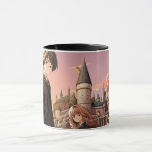 HARRY POTTER™ Hermione & Ron HOGWARTS™ Anime-Szene Tasse