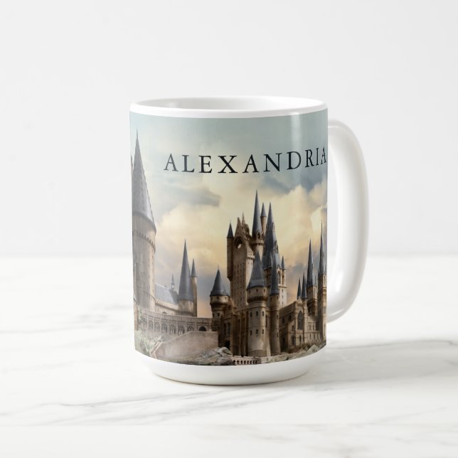 Harry Potter | Hochzeitfeier im Schloss Hogwarts Kaffeetasse (VorderseiteRechts)