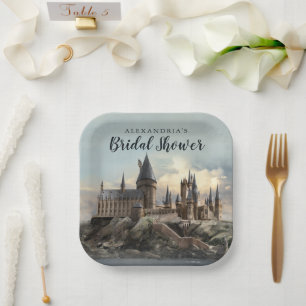 Harry Potter   Hochzeitsparty Hogwarts Schloss Pappteller