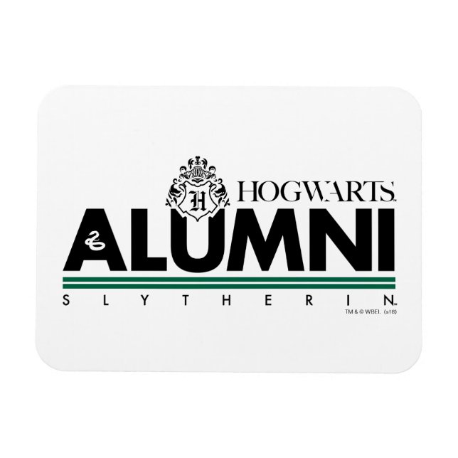 Harry Potter | HOGWARTS™ Alumni SLYTHERIN™ Magnet (Horizontal)