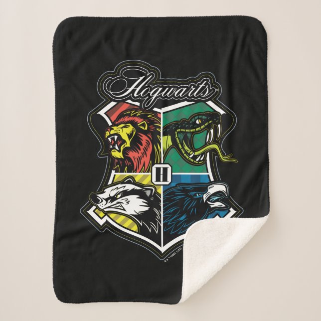 HARRY POTTER™ | HOGWARTS™ Athletisches Abzeichen Sherpadecke (Vorderseite)