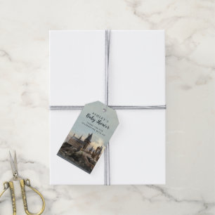 Harry Potter Hogwarts-Baby-Shower-Dankeschön Geschenkanhänger