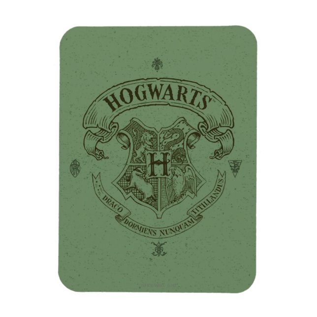 Harry Potter | Hogwarts Banner Wappen Magnet (Vertikal)