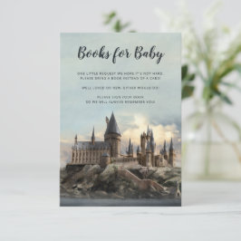 Harry Potter | Hogwarts - Bücher für Baby Einladung