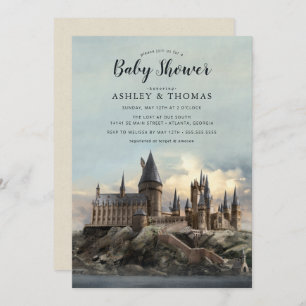 Harry Potter   Hogwarts Castle Baby Shower Einladung