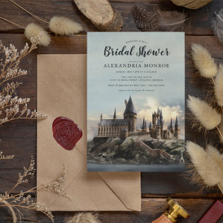 Harry Potter | Hogwarts Castle Brautparty Einladung