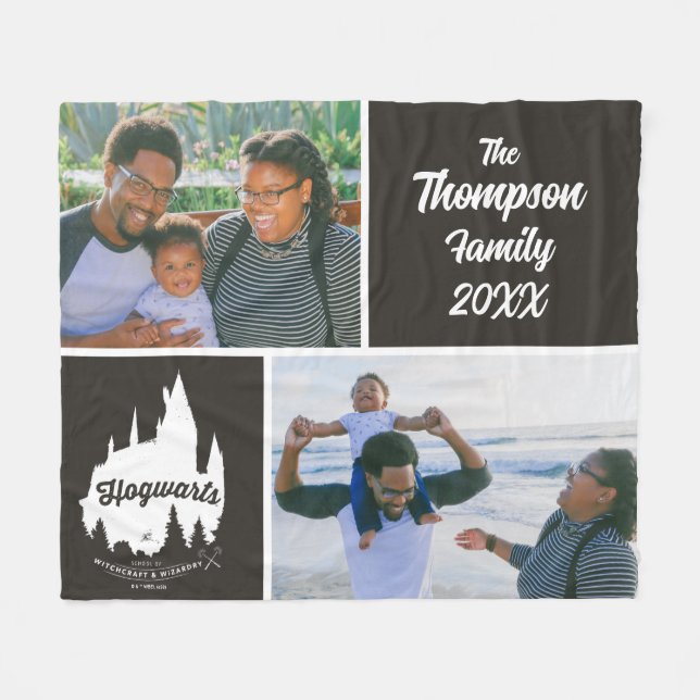 Harry Potter | HOGWARTS™ Castle Family Foto Fleecedecke (Vorderseite (Horizontal))