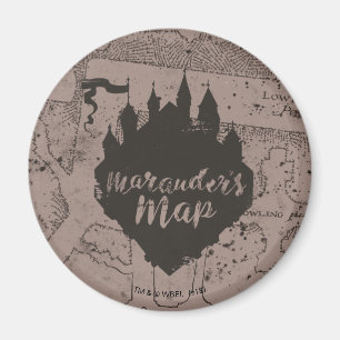 Harry Potter   HOGWARTS™ Castle Marauder's Map Magnet