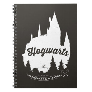 Harry Potter   HOGWARTS™ Castle Typografy Notizblock