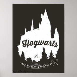 Harry Potter   HOGWARTS™ Castle Typografy Poster