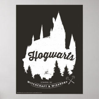 Harry Potter | HOGWARTS™ Castle Typografy Poster