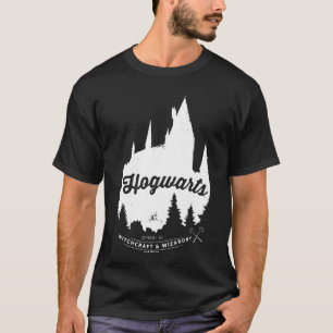 Harry Potter HOGWARTS™ Castle Typografy T-Shirt