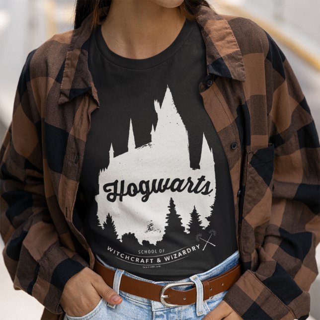 Harry Potter | HOGWARTS™ Castle Typografy Tri-Blend Shirt (Von Creator hochgeladen)